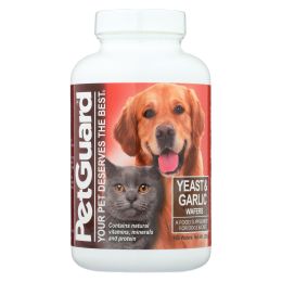 Petguard Yeast and Garlic - 160 Wafers