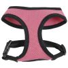 Pet Dog Harness Adjustable Strap Mesh Vest Breathable Dog Puppy Collar Leash