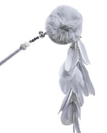 2 Pcs Funny Cat Stick Toy Teaser Wand Cat Interactive Toy #05