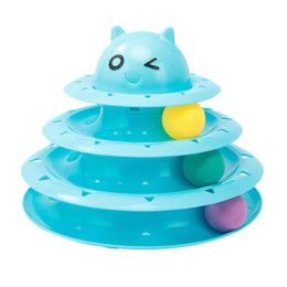 Cats Toys Ball Tower and Interactive Cat Toy 7#