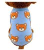 Pet Clothing Cute Puppies Dressed Spring Summer Clothing [Blue]