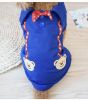 Pet Clothes Little Dogs Clothing Fashion Clothing British Style [Blue]