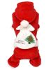 Christmas Series Pet Clothes Dog Apparel for Winter M [I]