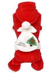 Christmas Series Pet Clothes Dog Apparel for Winter M [I]