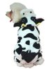 Fashion Pet Dog Warmth Clothes Clothes Winter Dress Cow