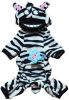 Fashion Pet Dog Warmth Clothes Clothes Winter Dress Zebra Pet Clothes