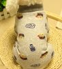 Warmth Pet Dog Clothes Winter Dress Fleece Garment Of Four Feet Gray