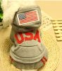 Warmth Pet Dog Clothes Winter Dress Fashion Pet Dog Clothing USA Cloth Gray