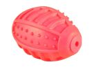 Rose Red Rugby Design Chew Toys for Dogs
