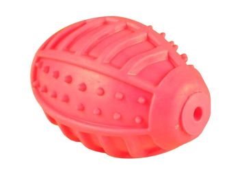 Rose Red Rugby Design Chew Toys for Dogs