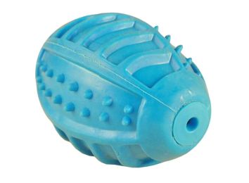 Sound Toys Rugby Ball Design Dogs Chew Toys ?C Blue