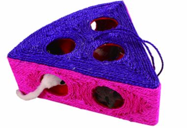 ""A piece of cheese""Scratch Board Cat Scratching Board