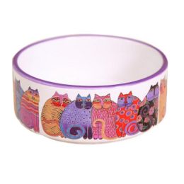 Porcelain Kittens Print Pets Bowls Dogs Cats Bowls Pet Supplies Cat Accessories