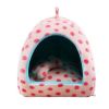 Soft Pet Bed Pet House Puppy Dog Cat House Cushion Mat Best Puppy Supplies, C