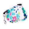 [16-feet Long]Retractable Pet Leash Dog Belt Dog Leash Strap Rope-Colorfulflower