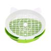 Pet Supplies & Indoor Training Pet Potty  Cat Training Potty(14""*12.5""*3""),GREEN