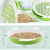 Pet Supplies & Indoor Training Pet Potty  Cat Training Potty(14""*12.5""*3""),GREEN