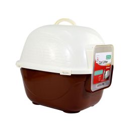 High-quality  Indoor Training Pet Potty Cat litter Basin(19.5""*16""*16.5""),BROWN