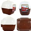 High-quality  Indoor Training Pet Potty Cat litter Basin(19.5""*16""*16.5""),BROWN