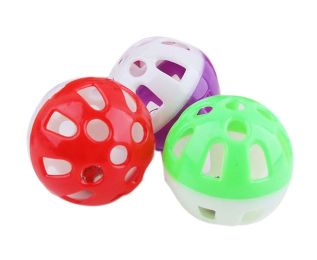 4 Sets Of Cat Toy Fake Artificial Fur Ball Mouse Funny Cat Stick Lever,Bell Ball