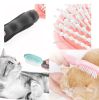 Antiskid Handle Cat Massage Brush Soft Comb Dog Brush Cat Brush Sky BLUE