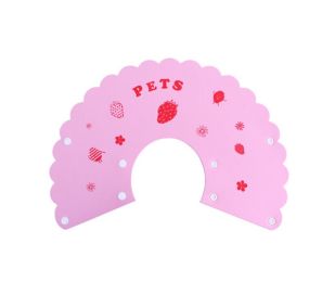 Pet Soft Cone Elizabeth Protective Collar Anti-scratch Protection Cover PINK