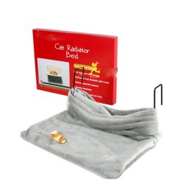 High Grade Solid Soft Dog Cat Pet Bed,Cat Hammock,GRAY,(18""*12""*10"")