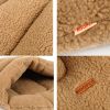 Four Seasons General Soft Dog Cat Pet Bed,Cat Sleeping Bag(20""*16""*14""),CAMEL