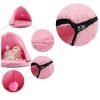 Cute Series Soft Dog Cat Pet Bed,Cat Mongolian Yurts (20""*20""*16""),PINK