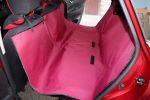 Waterproof Solid Color Bench Seat Dog Car Seat Cover ROSE (57""Wx57""L)