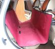 Waterproof Solid Color Bench Seat Dog Car Seat Cover ROSE (57""Wx57""L)