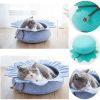 Small Medium Cat Sunflower Bed Pet Condo House Sleeping Bed for Cats and Pet #2