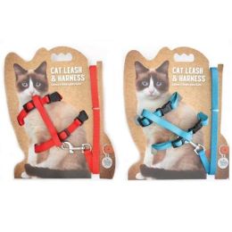 Cat Leash & Harness - Assorted Case Pack 144