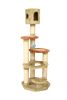 Armarkat 66-Inch Soft Heavy Premium Cat Tower Tree in Khaki