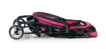 Gen7Pets Regal 3 Wheeled Foldable Pet Safety Outdoor Travel Stroller - Raspberry Sorbet