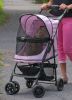 Happy Trails No-Zip Stroller, Pink Diamond
