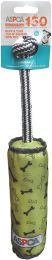 ASPCA Ruff & Tuff Tug N' Squeak Dog Toy-Green