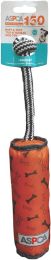 ASPCA Ruff & Tuff Tug N' Squeak Dog Toy-Orange