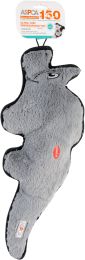ASPCA Ultra Tuff Dinosaur Dog Toy-Triceratops-Gray