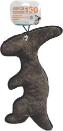 ASPCA Ultra Tuff Dinosaur Dog Toy-Parasaurolophus-Gray