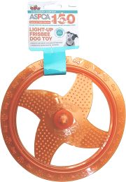 ASPCA Light-Up Frisbee Dog Toy-Orange