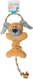 ASPCA Bungee Hug N' Tug Dog Toy-Orange