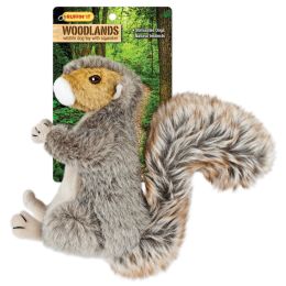 Woodlands Large Plush Squirrel Dog Toy-