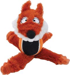 Li'l Pals 6"" Tennis Ball Plush Dog Toy-Fox