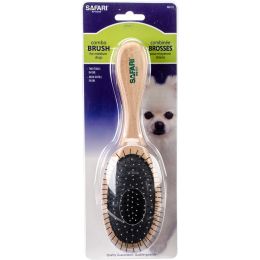 Safari Pin And Bristle Combo Dog Brush-Medium