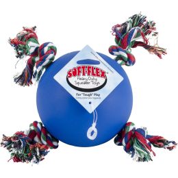 Soft Flex Tuggy Ball 5""-Blue