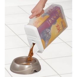Buddeez 6qt ""Bag-In"" Pet Food Dispenser -Holds Up To 6lbs-