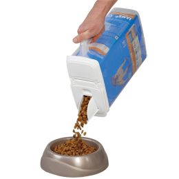 Buddeez 8qt ""Bag-In"" Pet Food Dispenser -Holds Up To 8lbs-