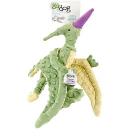 goDog Dinos Spike with Chew Guard Large-Green