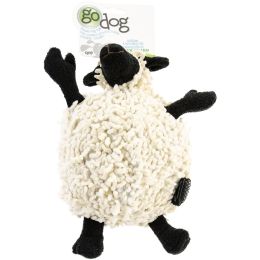 goDog Fuzzy Wuzzy with Chew Guard Large-Sheep